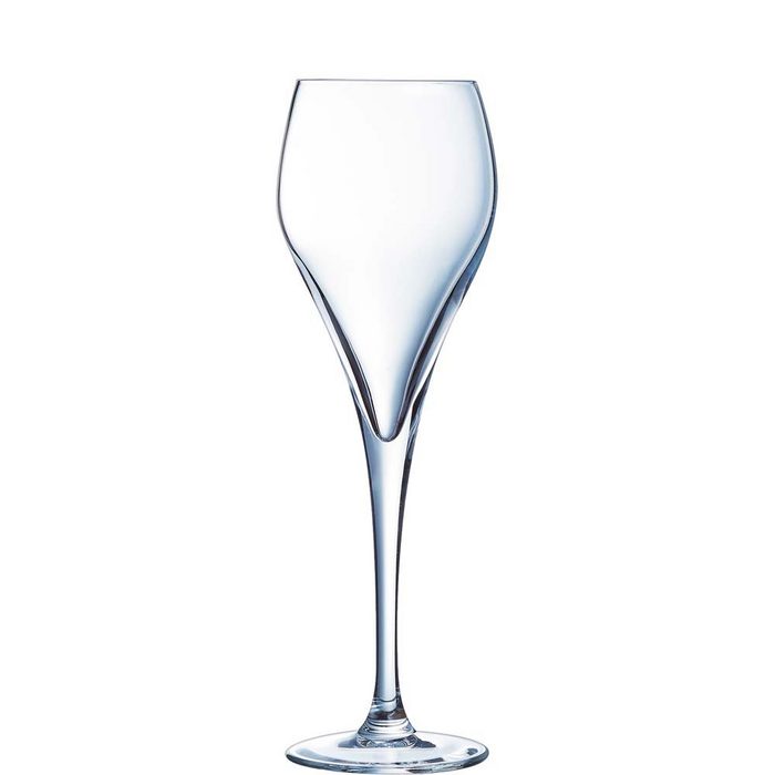 Arcoroc Sektglas Arcoroc Brio Champagnerglas 95ml 6er Set Kristallglas