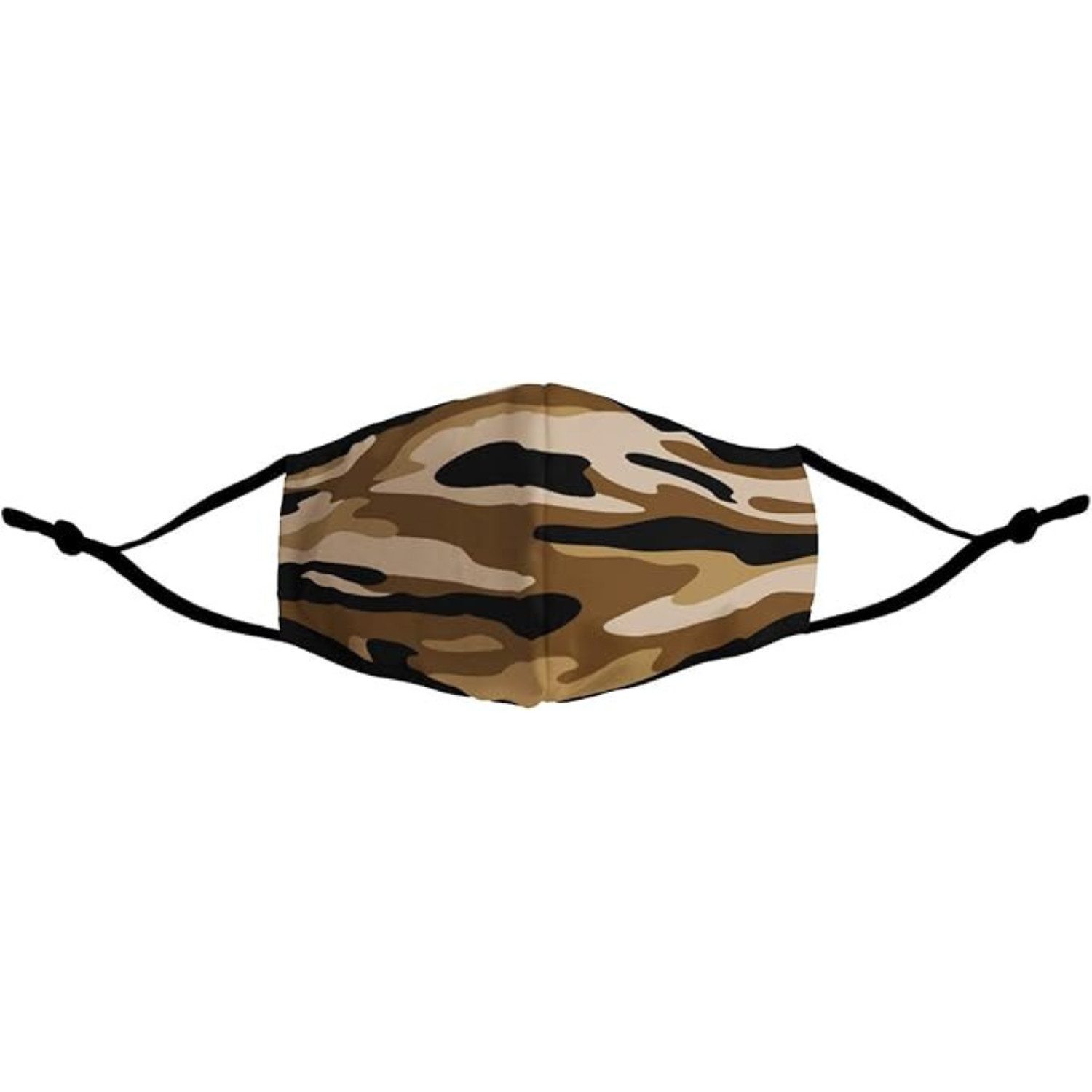 Dilara Mund-Nasen-Masken mit verschiedenen Tarnmuster - Camouflage Gesichtsmaske aus Baumwolle, Waschbar, Atmungsaktiv & Wiederverwendbar
