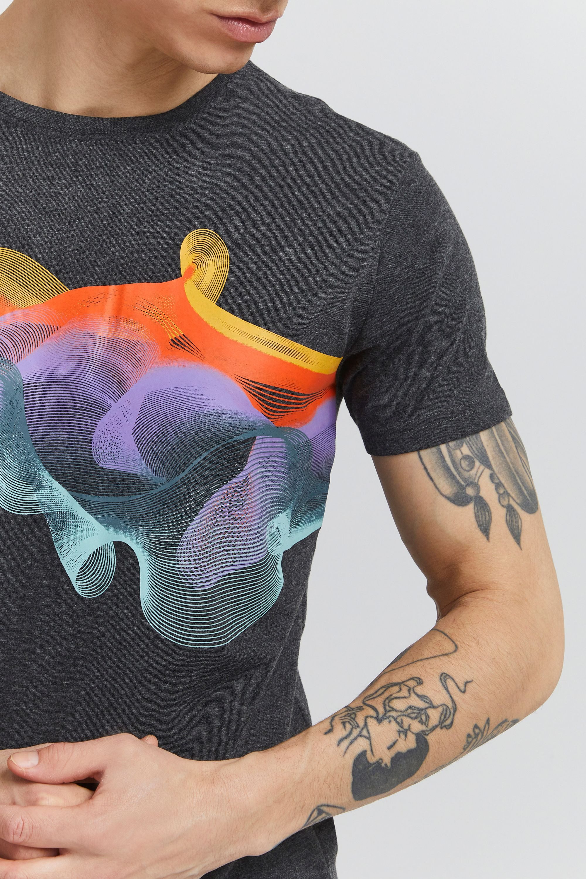 !Solid Print-Shirt SDPedro T-Shirt mit Print