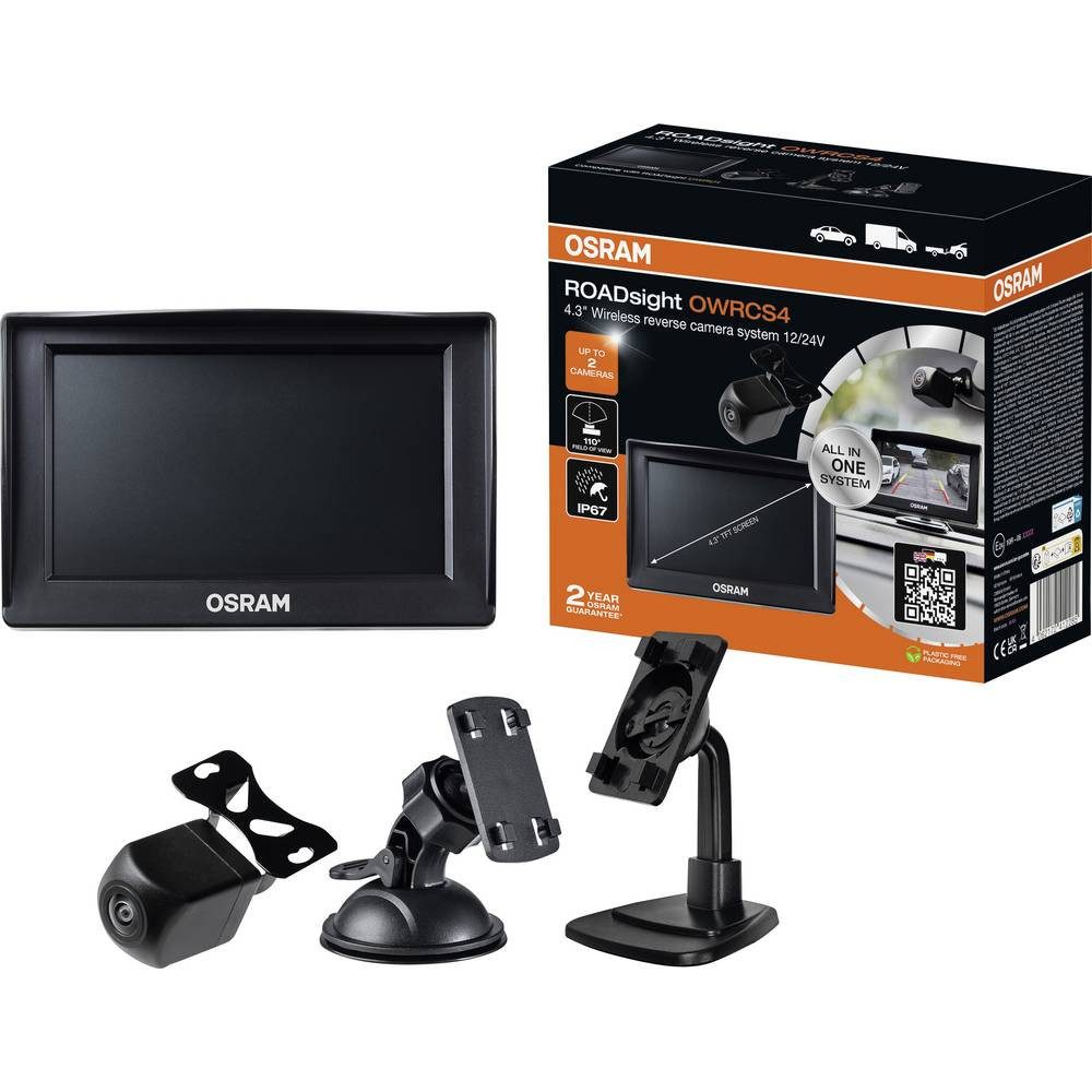 Osram Dashcam Blickwinkel horizontal max.=110 ° OWRCS4 Dashcam