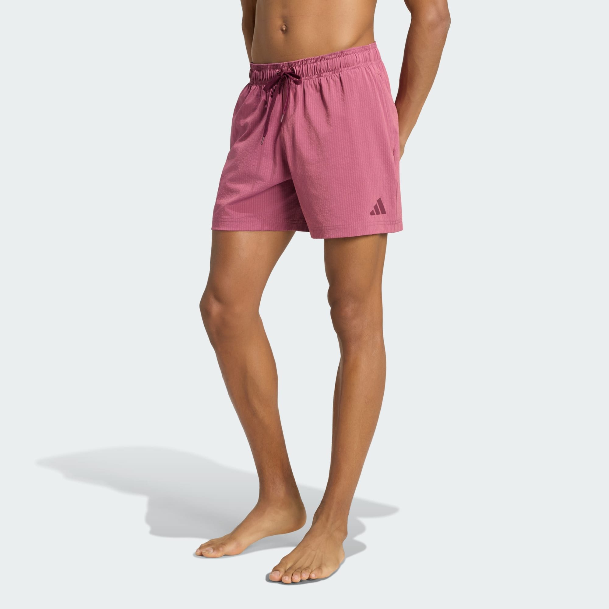 adidas Sportswear Badehose IRISIERENDE SEERSUCKER BADESHORTS, 13 CM (1-St)