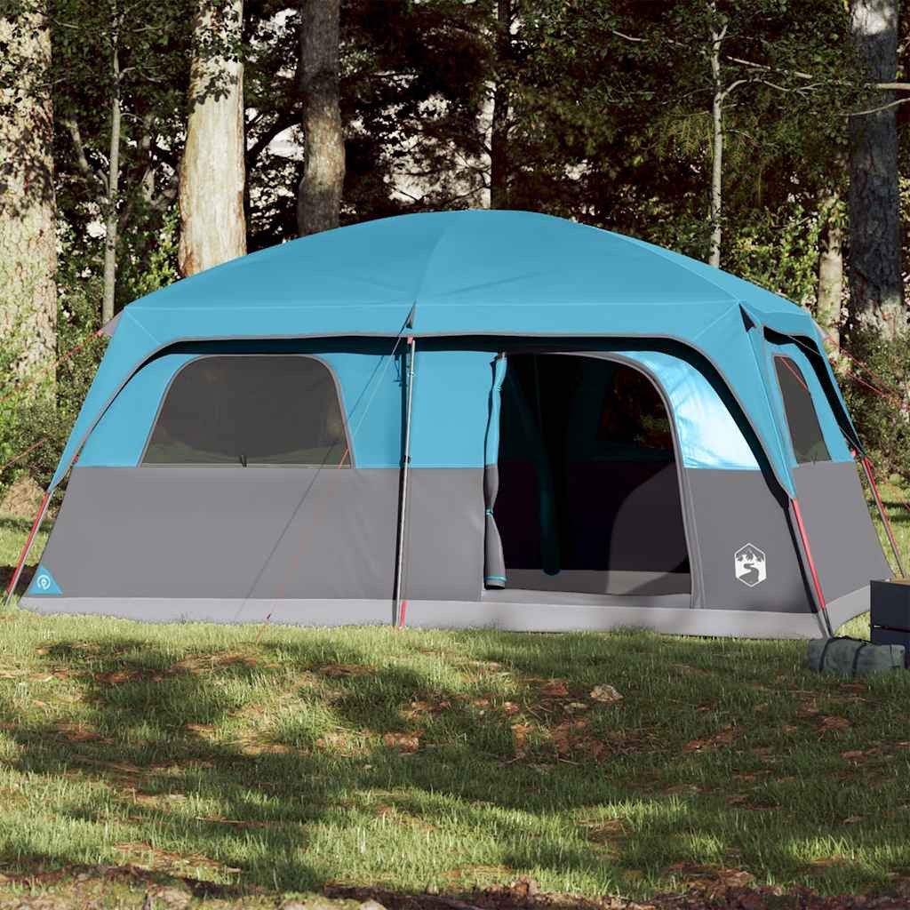 Faltzelt Familienzelt Kabine 426x304x228/233 cm Blau