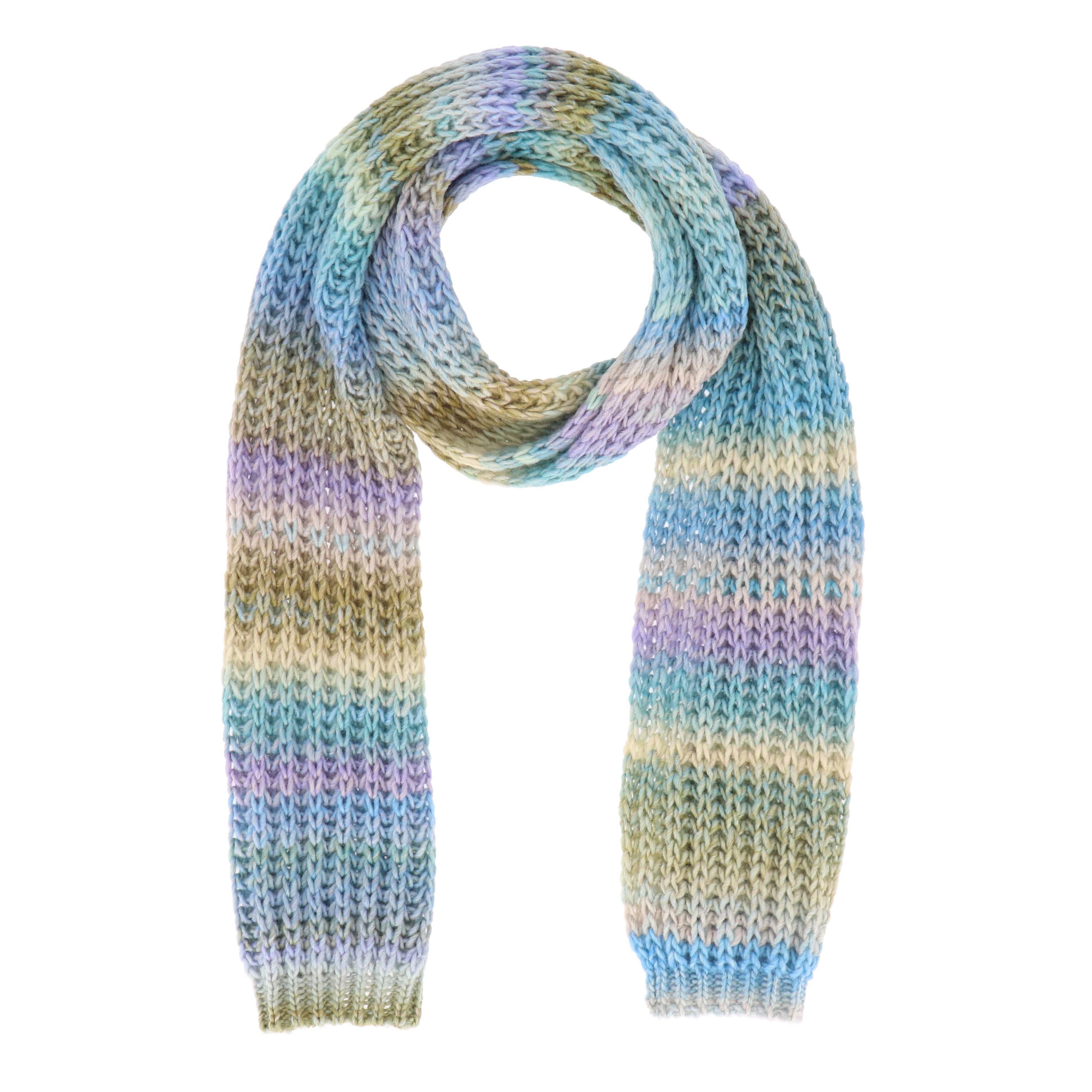 halsüberkopf Accessoires Strickschal Strickschal mit Farbverlauf, Made in G günstig online kaufen