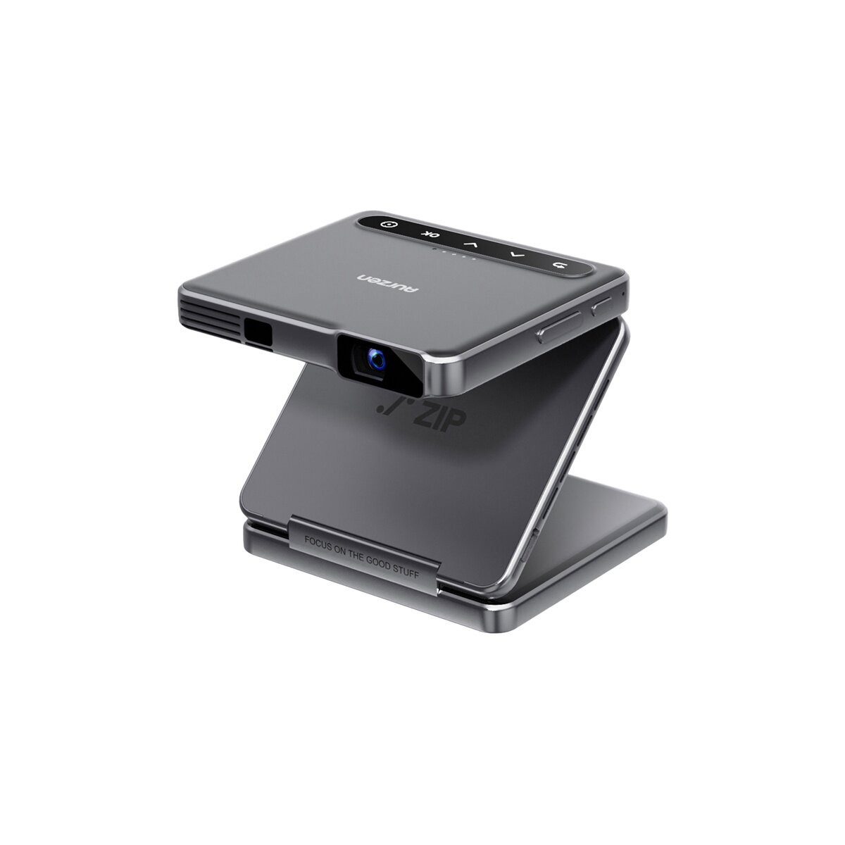 Aurzen AURZEN ZIP Mini Beamer Akku WLAN Bluetooth Projektor Mini-Beamer