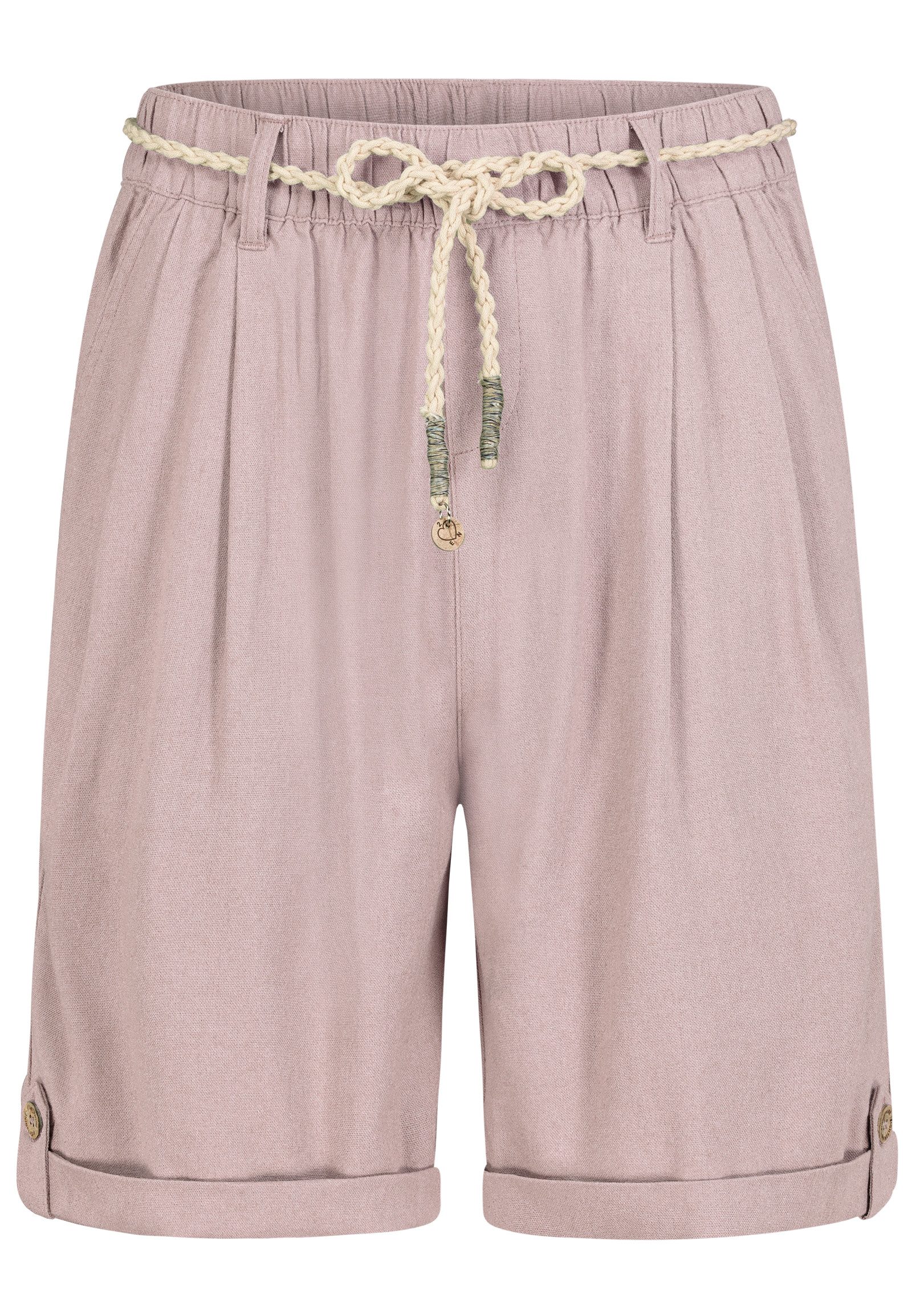 Eight2Nine Shorts Damen Stoffbermuda mit Kordelgürtel günstig online kaufen