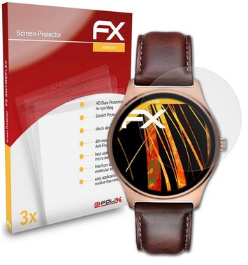 atFoliX Schutzfolie für XLyne QIN XW Pro, (3 Folien), Entspiegelnd und stoßdämpfend