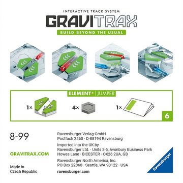 Ravensburger Kugelbahn-Bausatz GraviTrax Element Jumper, Made in Europe; FSC®- schützt Wald - weltweit