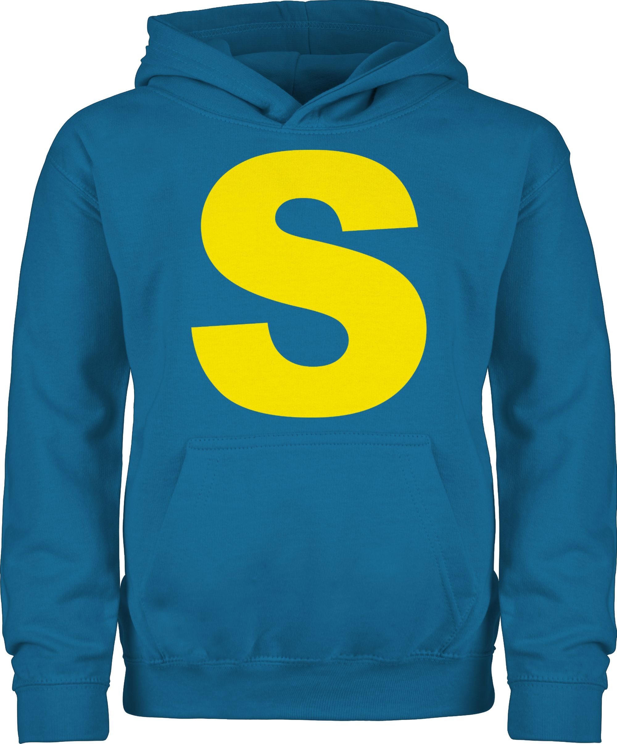 Shirtracer Hoodie Kostüm Buchstabe S Streifenhörnchen Chipmunk Simon I Fastnacht Gruppen Karneval & Fasching