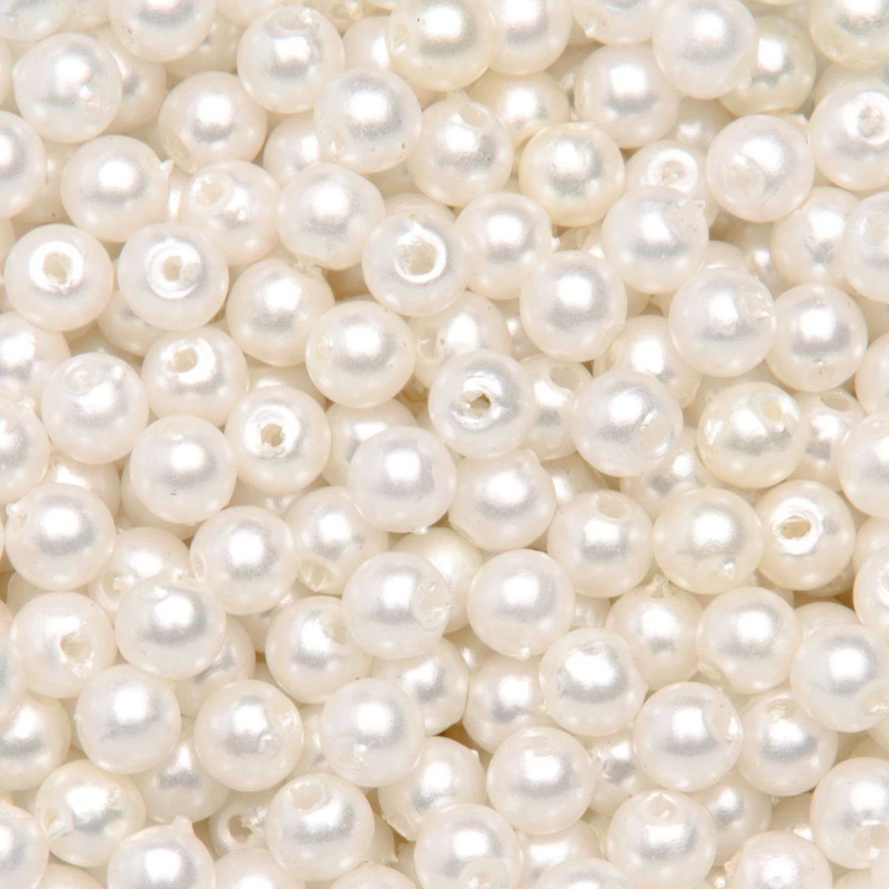 Bastelperlen-Girlande, 6 Mm X 2,8 M, Gelb – Für Weihnachtsbaum, Hochzeit, Party-Deko