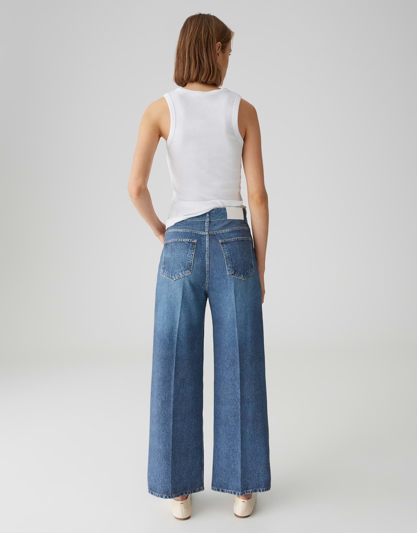 OPUS PANTS Stoffhose CALINA CRUISE bedruckte Wide Leg Pants Printdesign mit femininer Weite