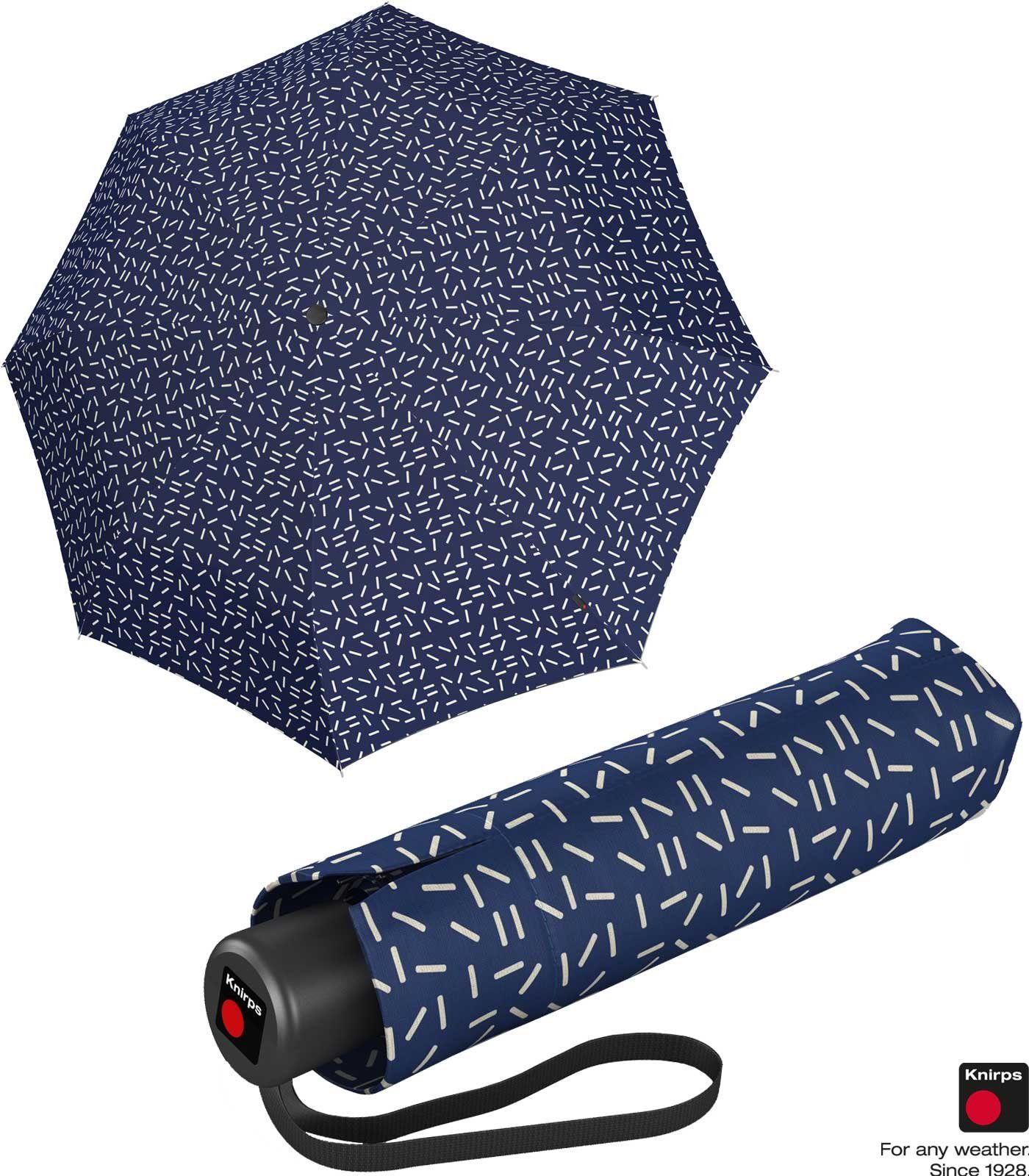neue Produkte verkaufen Knirps® Taschenregenschirm A.050 Medium und leicht 2Dance, - Manual blau stabil
