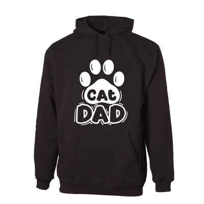 G-graphics Hoodie Cat Dad mit trendigem Frontprint, Aufdruck auf der Vorderseite, Spruch/Sprüche/Print/Motiv, für jung & alt