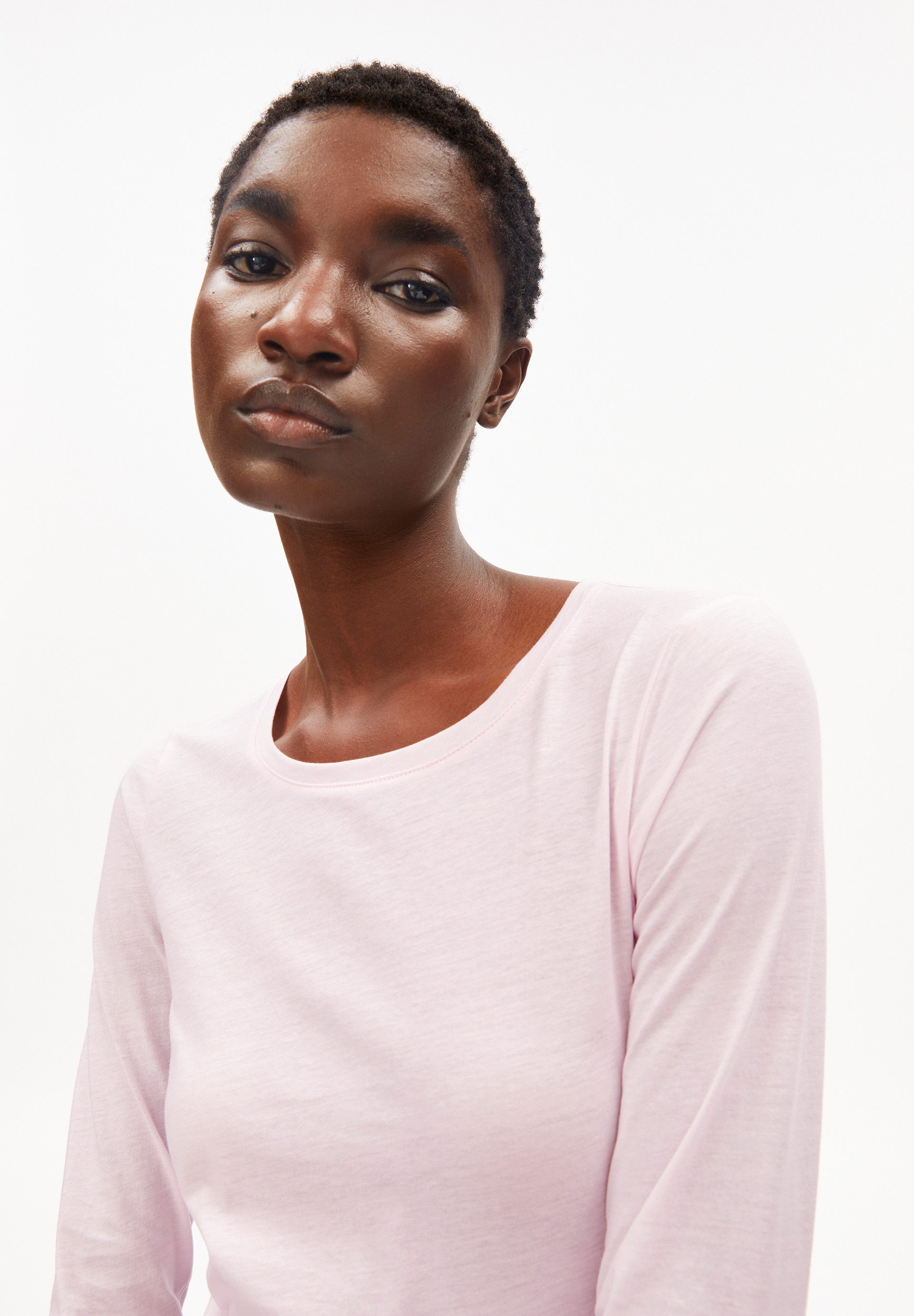 Armedangels Longsleeve EINIAARA SOFT Longsleeve aus Bio-Baumwolle Slim Fit