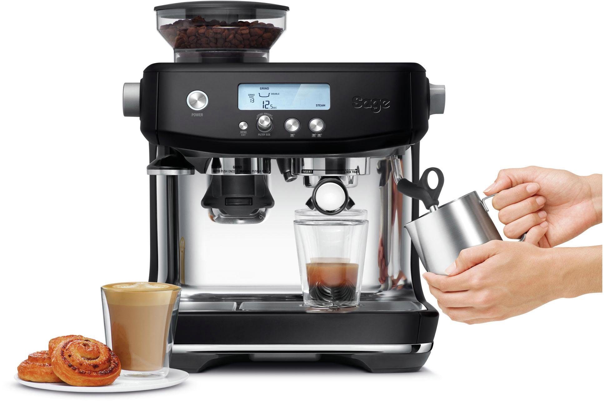 Sage Espressomaschine »The Barista Pro, SES878BTR4EEU1«, Mattschwarz