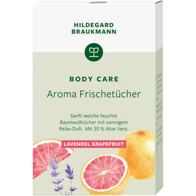 Hildegard Braukmann Gesichtsreinigungstücher Body Care Aroma Frischetücher Lavendel Grapefruit
