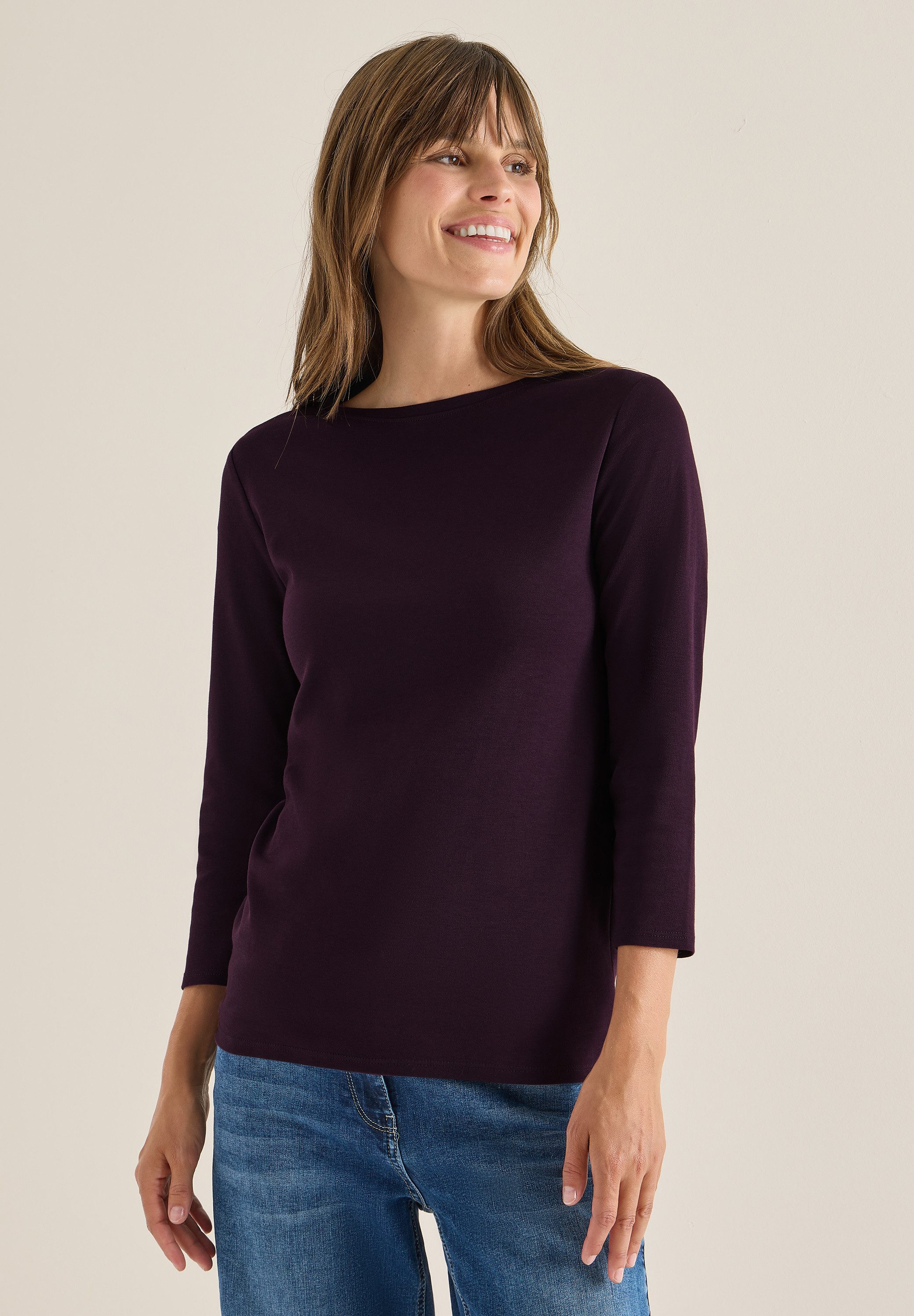 CECIL 3/4-Arm-Shirt mit 3/4 Ärmeln günstig online kaufen