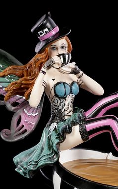 Figuren Shop GmbH Dekofigur Elfen Figur - Wonderland Fairy Hatter - Nemesis Now Fantasy