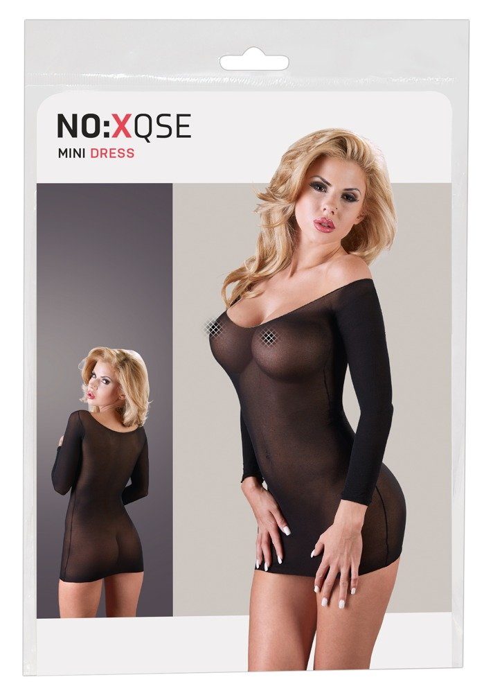 Netzkleid NO:XQSE- Nylonminikleid S-L