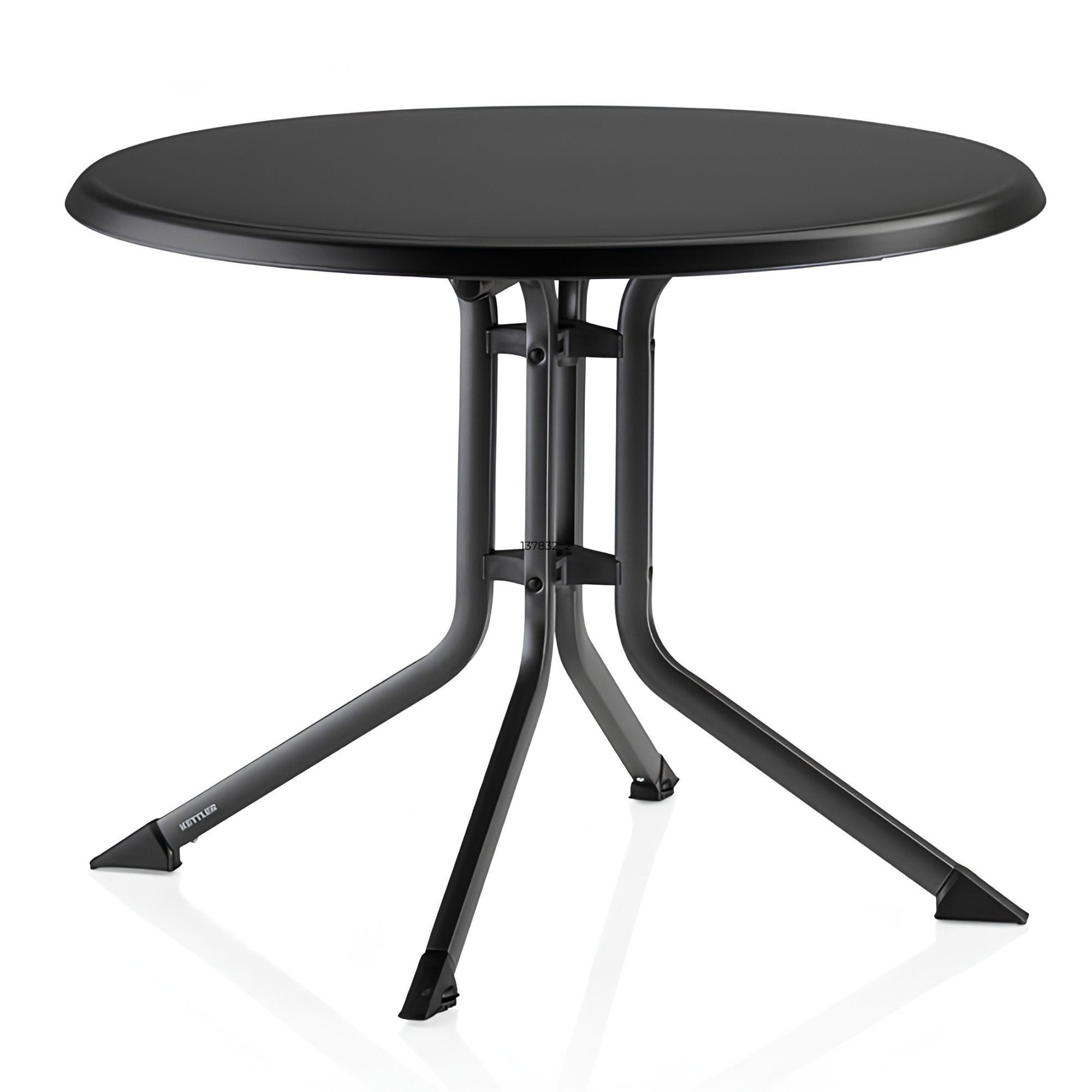 KETTLER Klappstuhl KETTLER Alu Klapptisch Balkon Gartentisch Outdoor Tisch rund 85cm