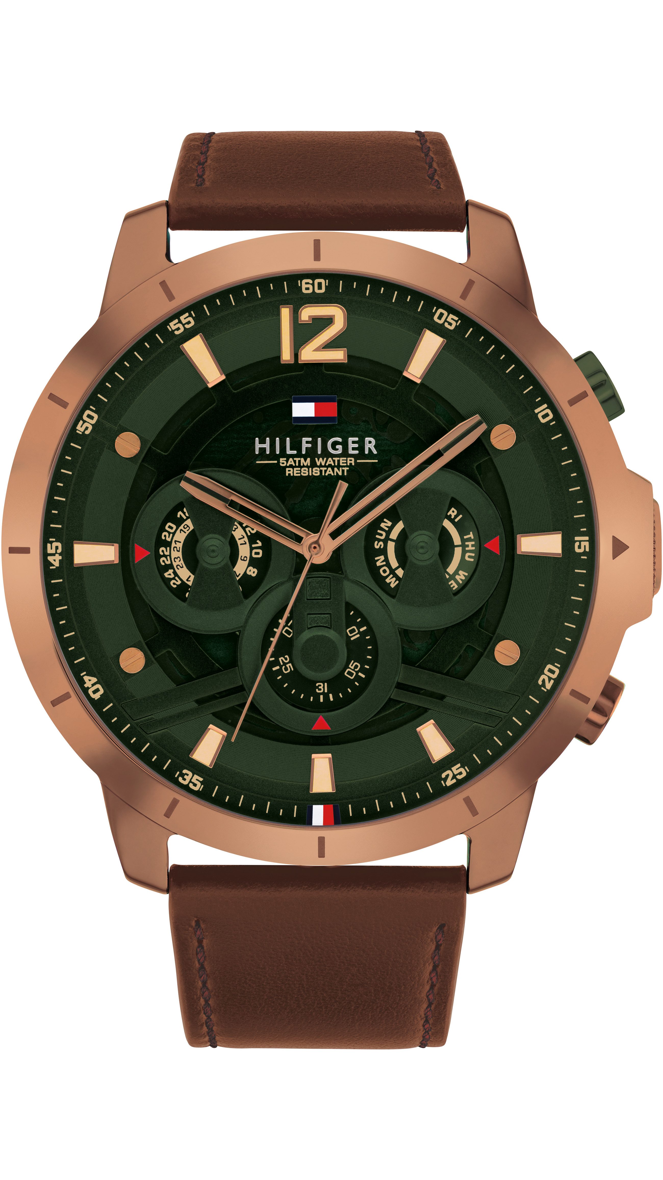 Tommy Hilfiger Multifunktionsuhr LUCA 1792207, Quarzuhr, Armbanduhr, Herren günstig online kaufen