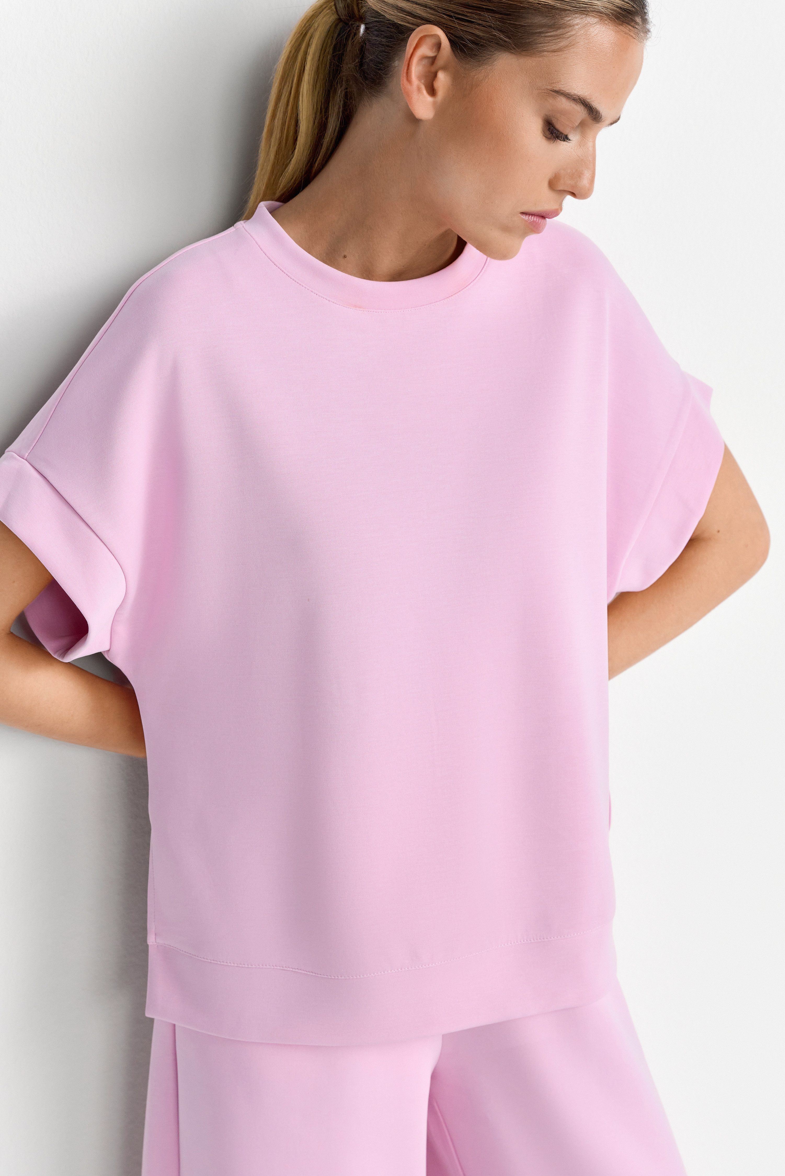 RICHROYAL Sweatshirt aus weicher, fester, gepeachter Qualität günstig online kaufen