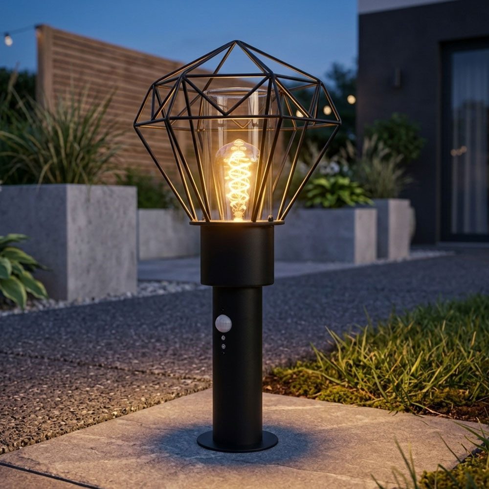GLOBO LIGHTING Außen-Stehlampe, Leuchtmittel nicht inklusive, Außenbeleuchtung Standleuchte Säulenlampe Außen mit