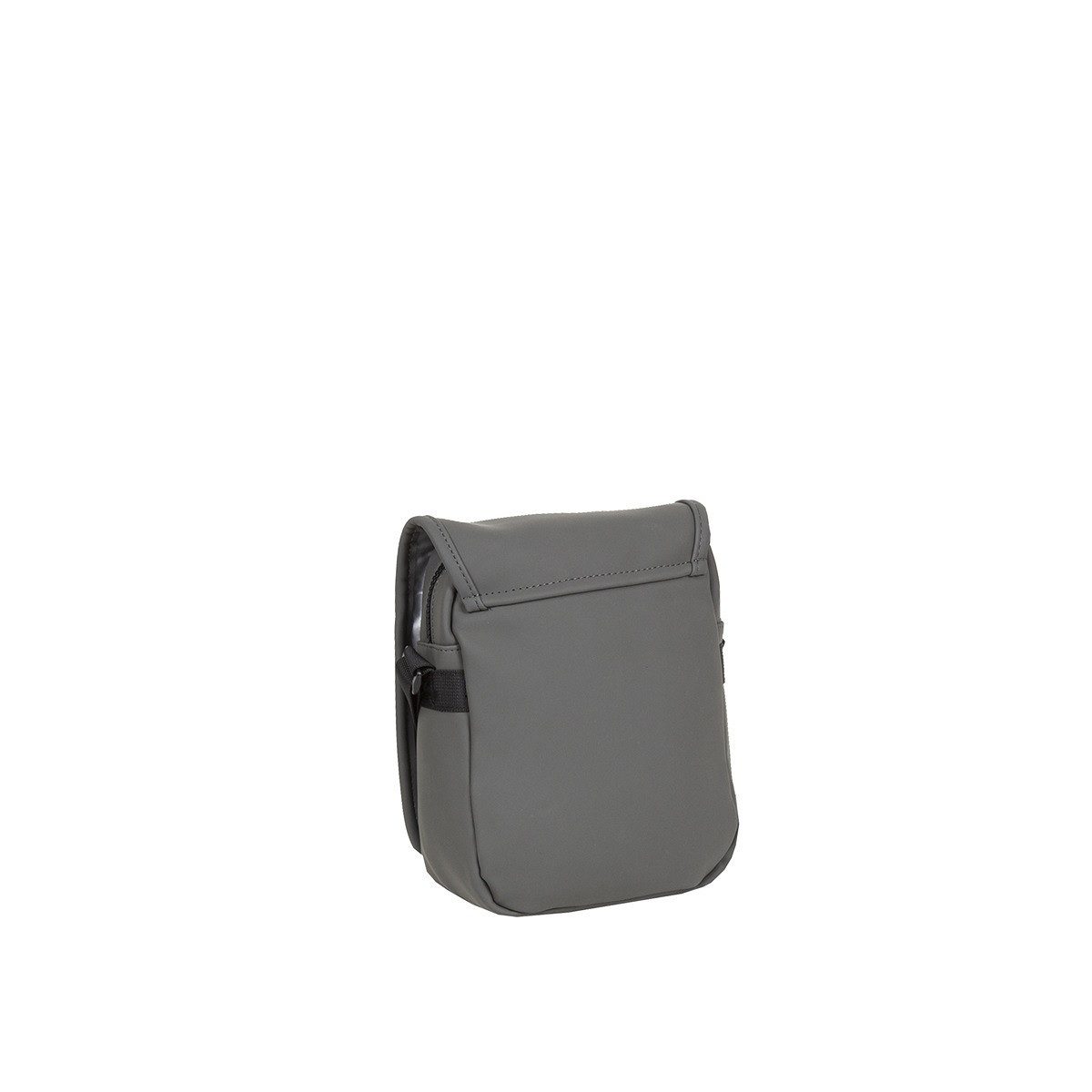 NEW REBELS Umhängetasche Louisville Flapover Schultertasche Crossbag anthrazit, wasserabweisendes Planenmaterial, praktisch für den Urlaub