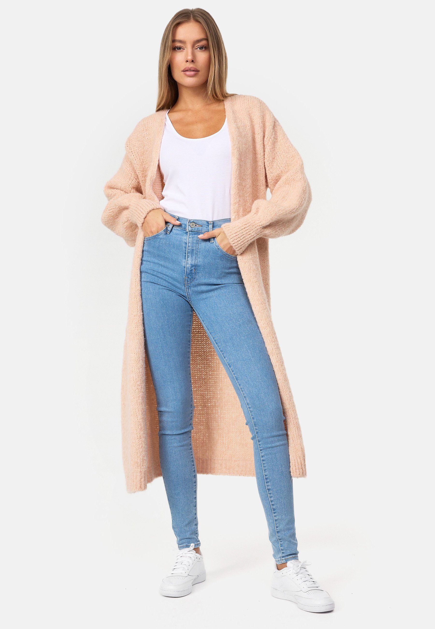 Decay Strickjacke in klassischem Design