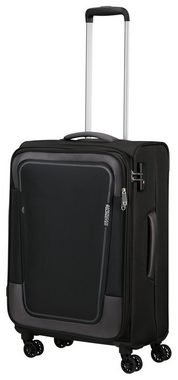 American Tourister® Koffer PULSONIC Spinner 67, 4 Rollen, Reisekoffer Weichschalenkoffer TSA-Schloss