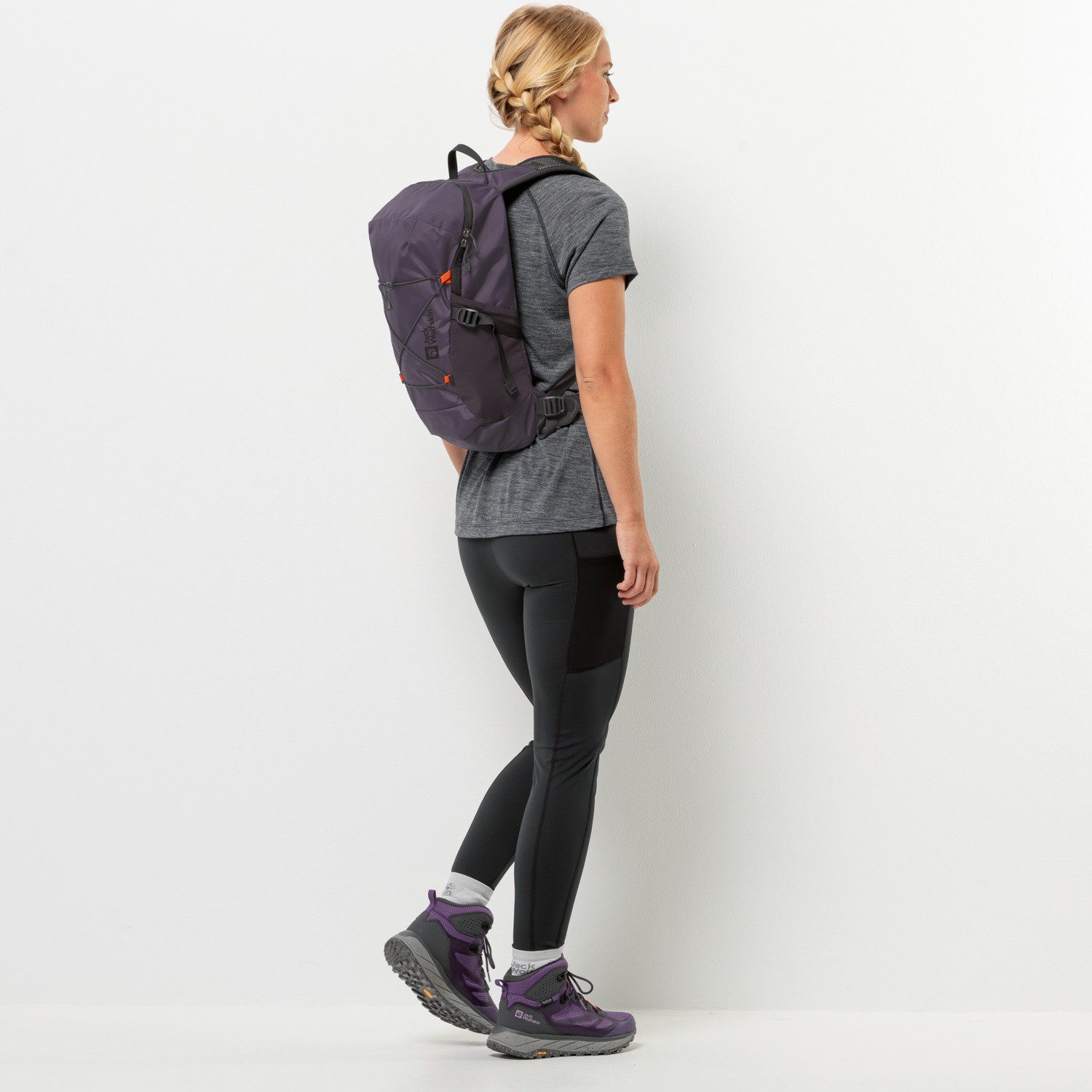Jack Wolfskin Freizeitrucksack Jack Wolfskin Rucksack Cyrox Shape 15 dark grape (1-tlg)
