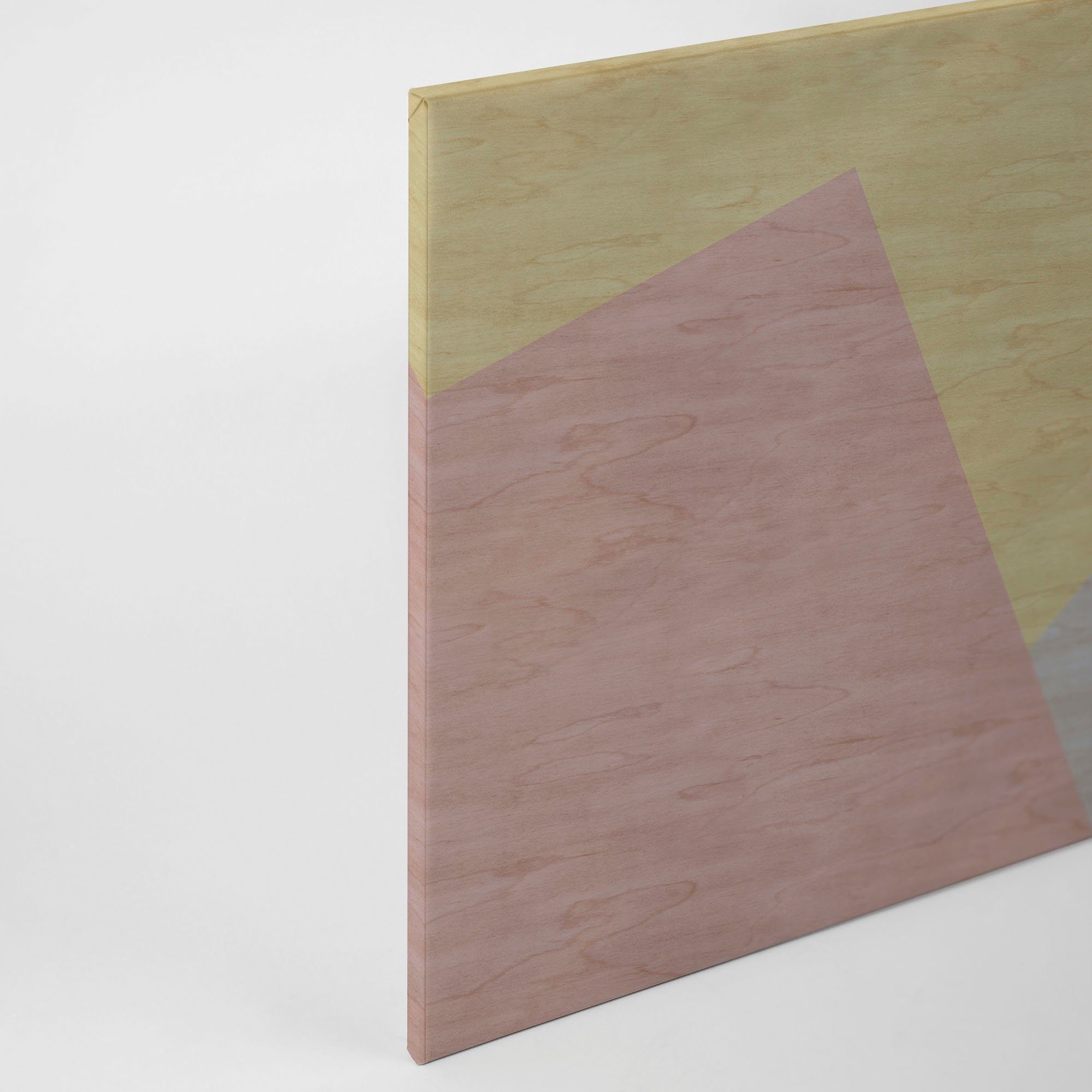 A.S. Création Leinwandbild inlay 3, Abstrakt, Kinder, Kunst (1 St), Keilrahmen Farben Bunt Grafisch Abstrakt Leinwand-Bild Wohnzimmer Wand