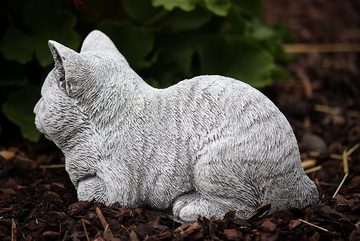 Stone and Style Gartenfigur Steinfigur Katze ruhend