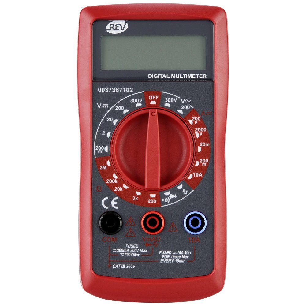 Thumbnail - REV Spannungsprüfer REV Digital Hand-Multimeter digital CAT III, (Digital)