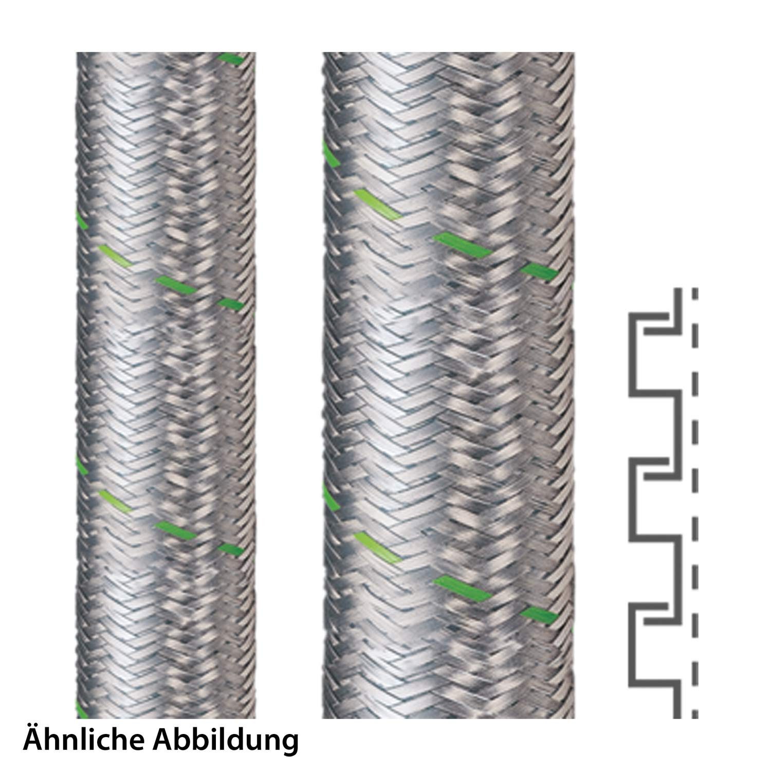 Flexa Wellschlauch Titel:SPR-EDU-AS Metallschutzschlauch mit Stahldrahtgeflecht AD 45,0m