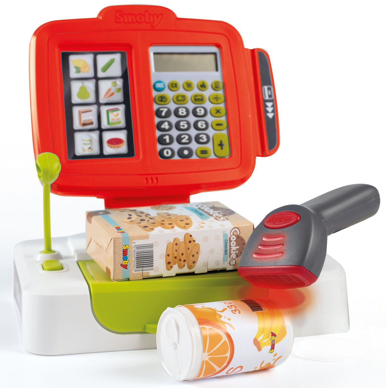 Smoby Spielkasse »Elektronische Supermarktkasse XL, Rot«, mit Licht- und  Soundeffekten; Made in Europe online kaufen | OTTO