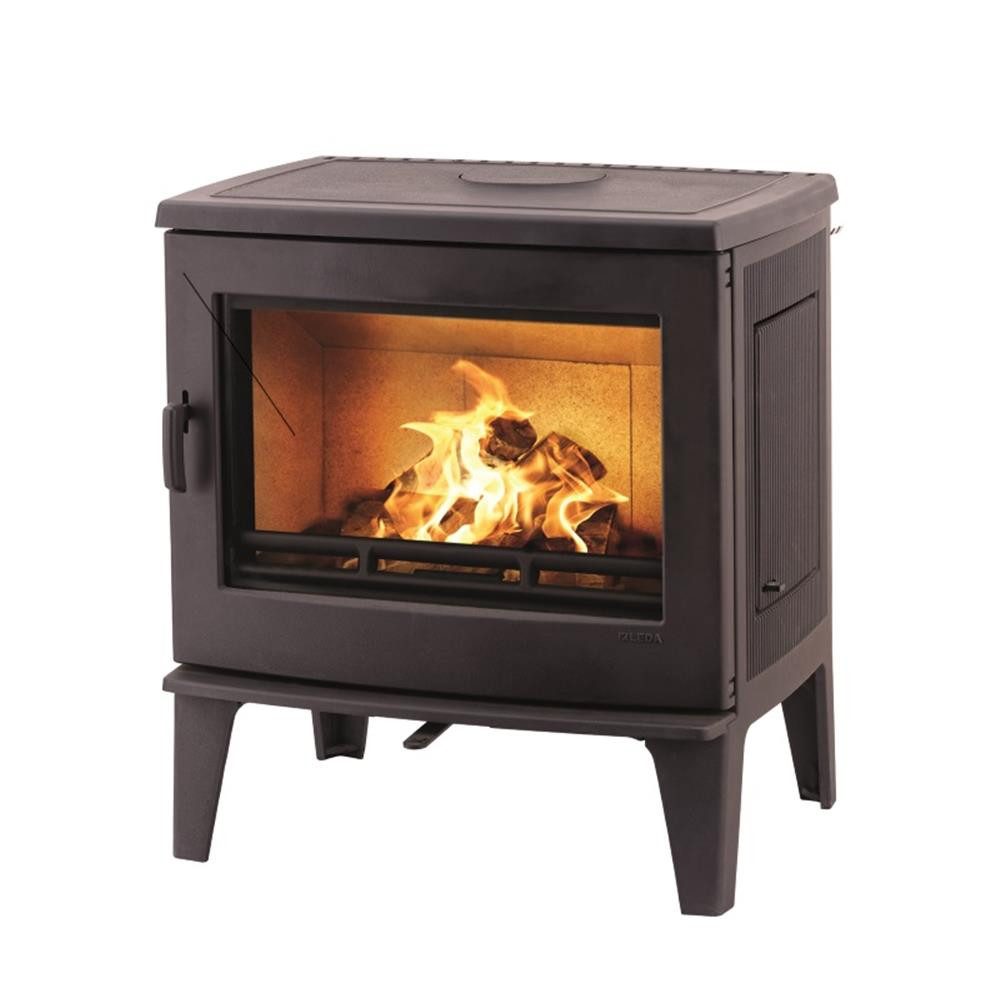 LEDA Kaminofen LEDA Kaminofen ALLEGRA 8 kW schwarz lackiert 1003-01799