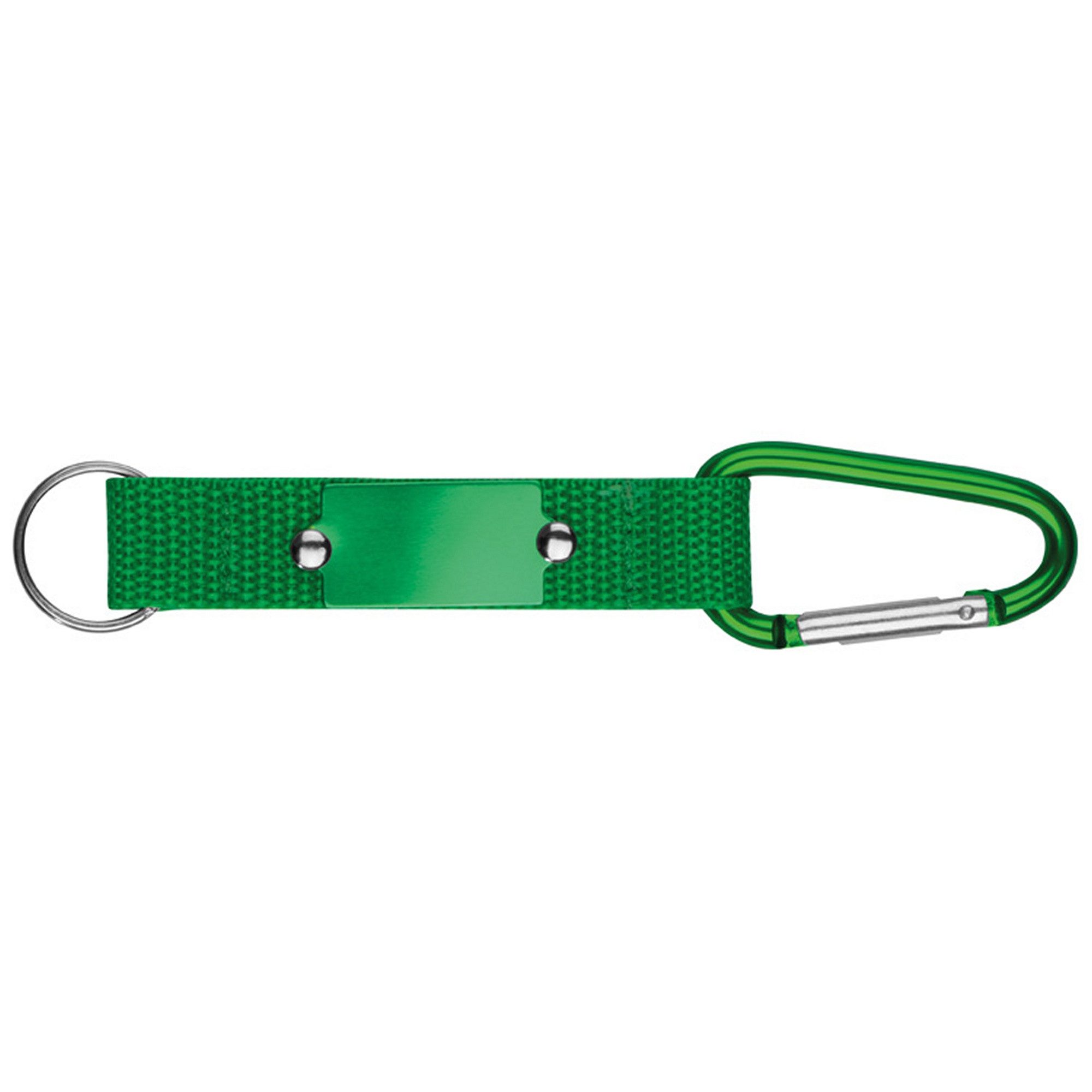 Livepac Office Schlüsselanhänger Schlüsselanhänger mit Karabiner / Farbe: grün