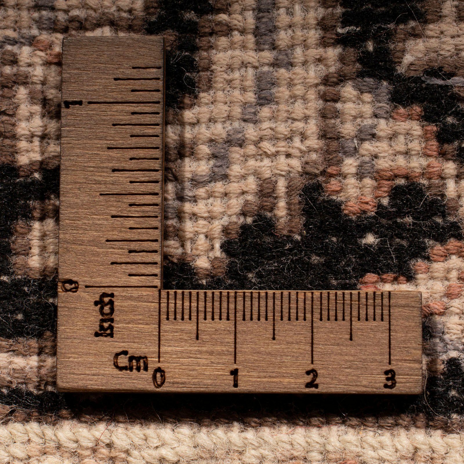 Orientteppich Perser - 145 15 x Bidjar - Wohnzimmer, Zertifikat Einzelstück Handgeknüpft, 205 Höhe: mit - cm beige, rechteckig, mm, morgenland