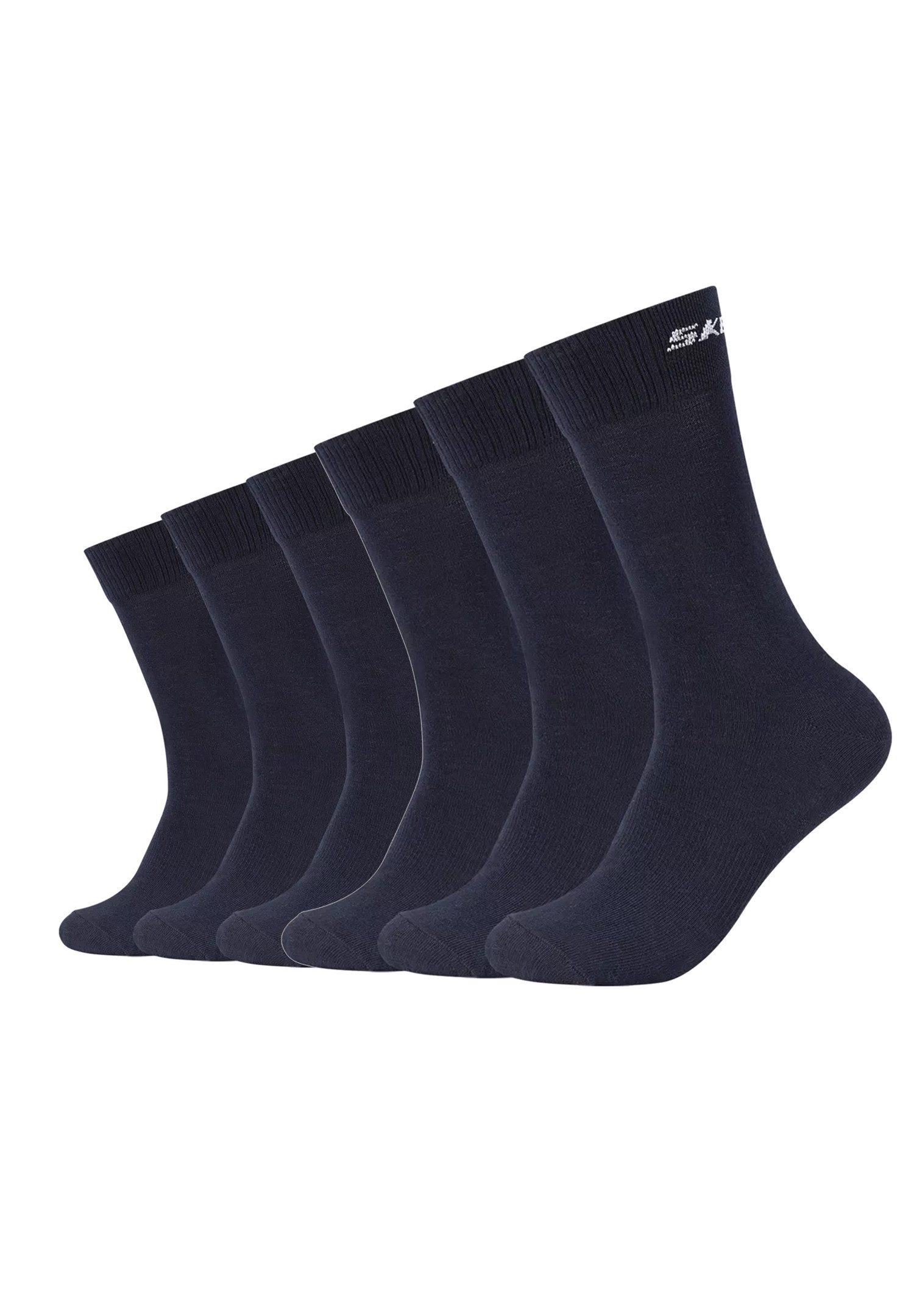 Skechers Kurzsocken Unisex 6p Basic Socks Mesh Ventilation (Spar-Pack, 6-Paar, 6er-Pack)