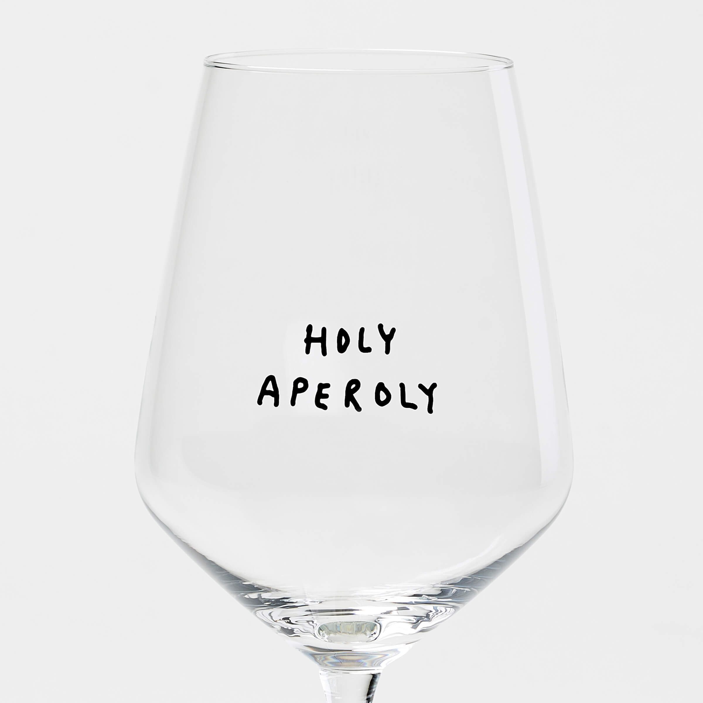 selekkt Weinglas "Holy Aperoly" Glas by Johanna Schwarzer × selekkt, Glas