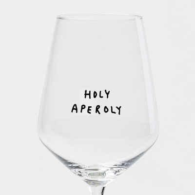 selekkt Weinglas "Holy Aperoly" Glas by Johanna Schwarzer × selekkt