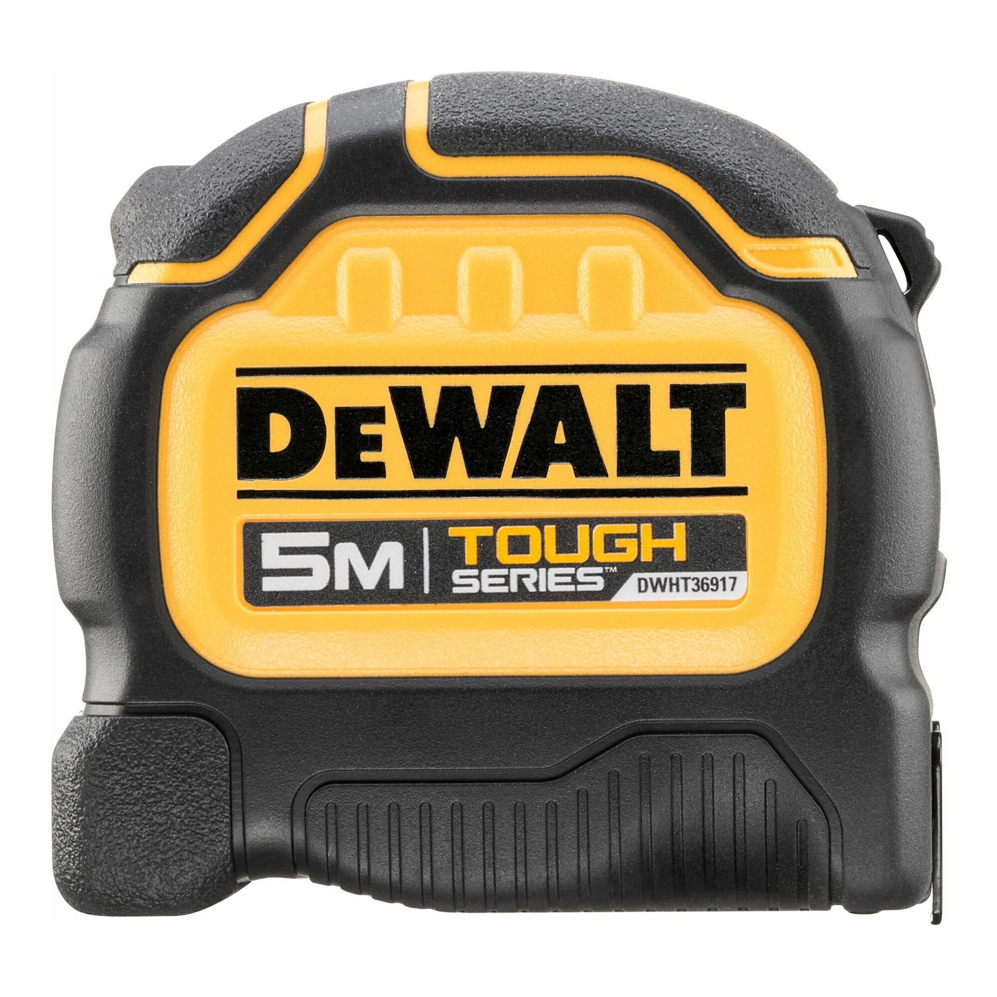 DeWalt Maßband DEWALT Bandmaß Tough Tape 5m x 32mm Fallschutz bis 30m BladeArmor DWHT