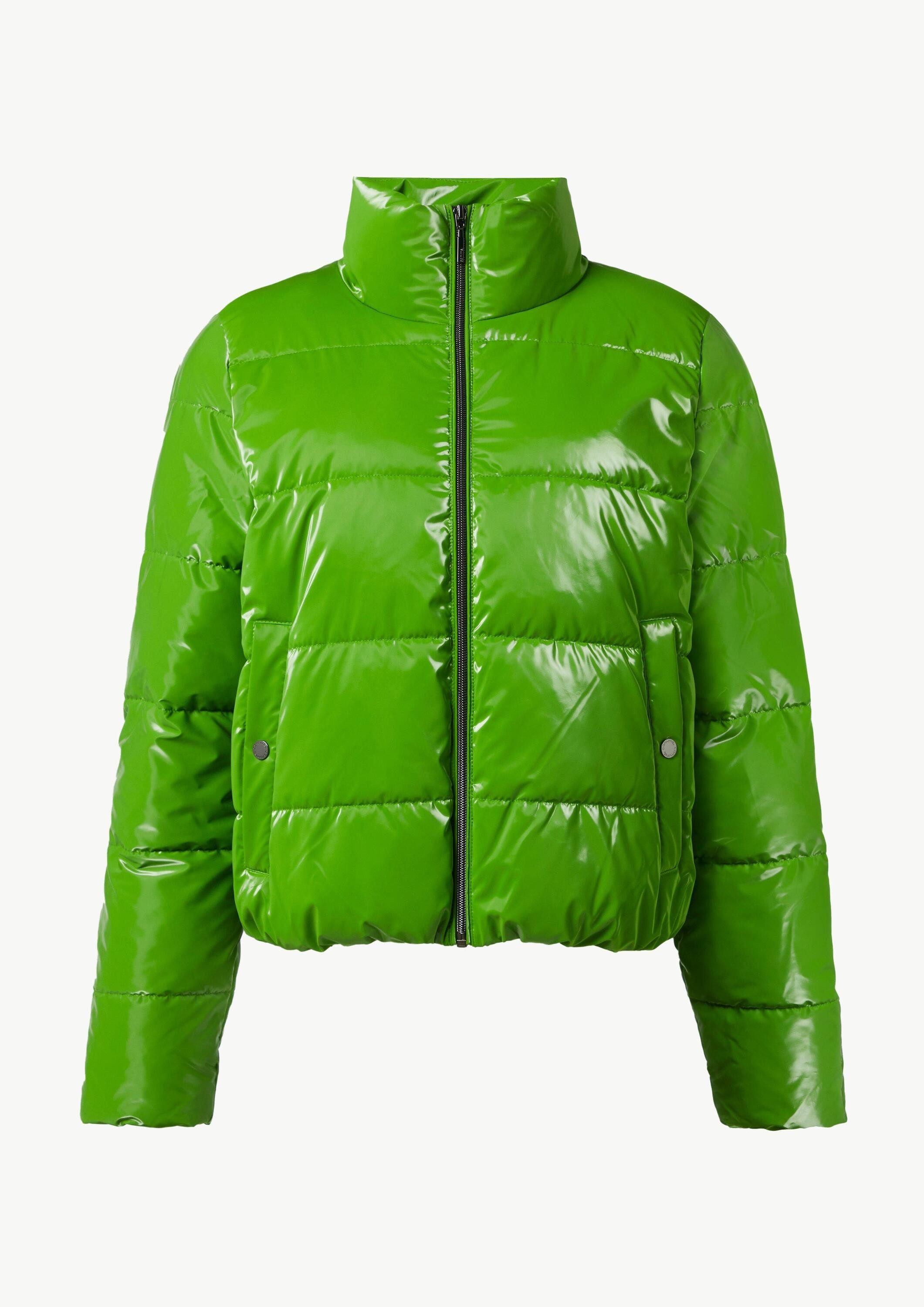comma Winterjacke Outdoor-Jacke Glänzende Jacke mit Steppung