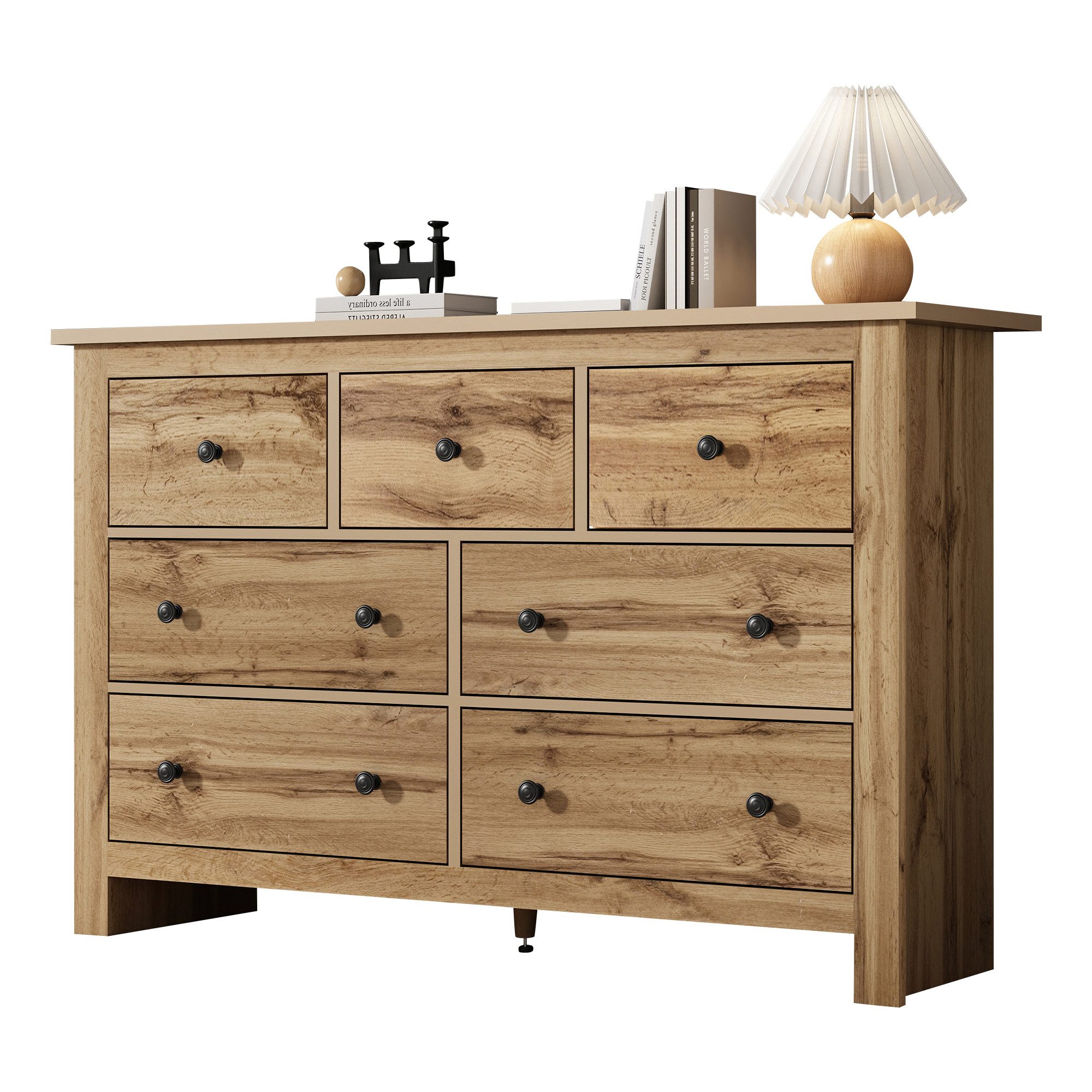 HAUSS SPOLE Sideboard mit 7 Schubladen günstig online kaufen