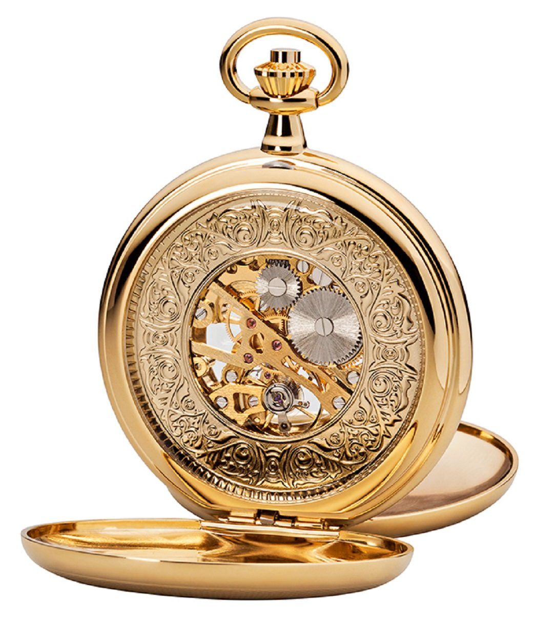 Regent Taschenuhr P-701, Uhrwerk skelettiert günstig online kaufen