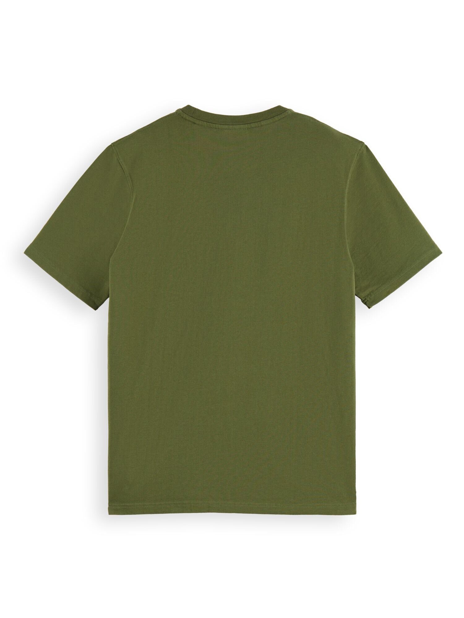 oliv Soda Kurzarmshirt Rundhalsausschnitt, Shirt & (1-tlg) Scotch T-Shirt mit