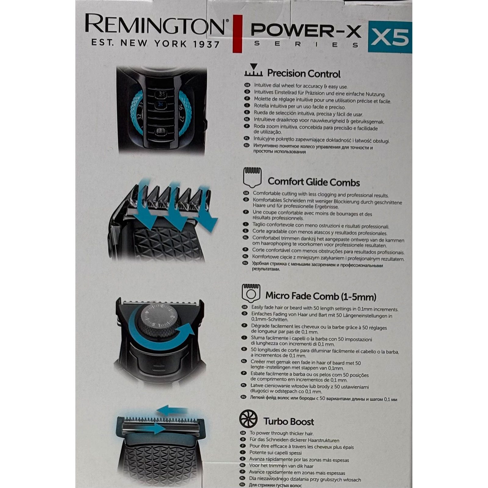 Remington Haarschneider HC5000 Power-X Series X5, Comfort Glide – Bild 2 von 4