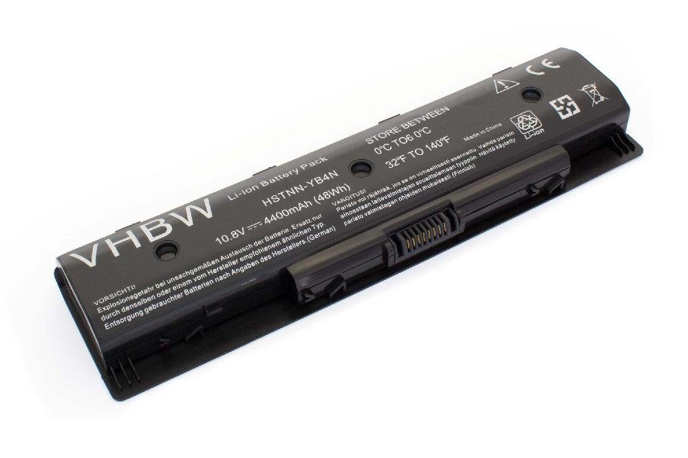 vhbw kompatibel mit HP Envy TouchSmart M7-j099, M7z, M7t Laptop-Akku Li-Ion 4400 mAh (10,8 V)