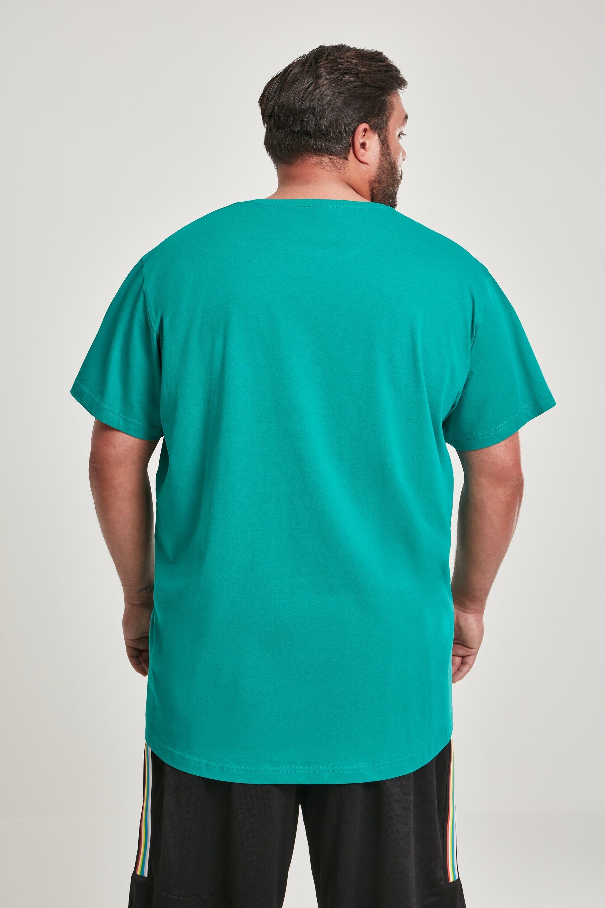 URBAN Herren freshgreen Shaped Tee Long (1-tlg) CLASSICS Kurzarmshirt
