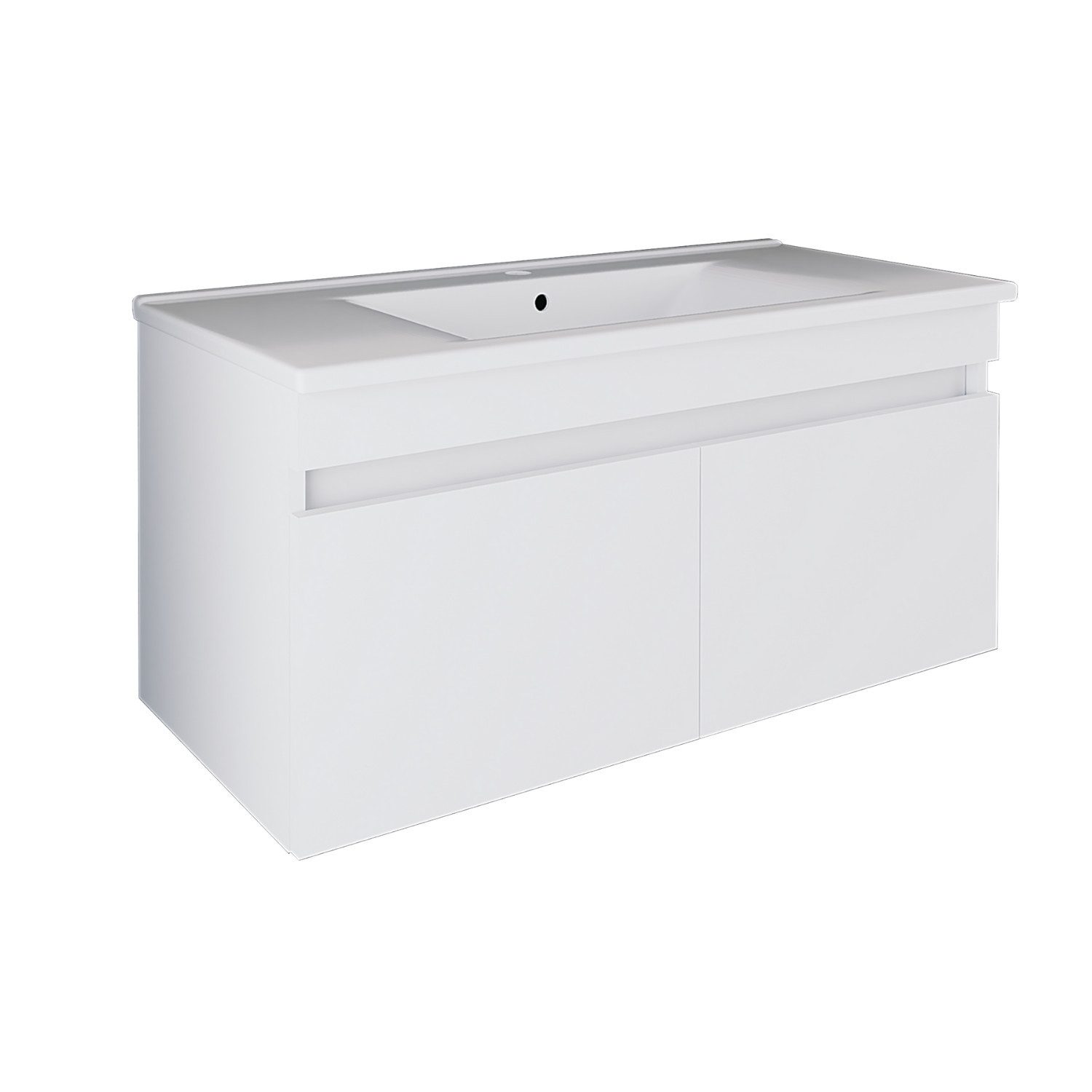 Roomart Badmöbel-Set, (Badmöbel ATRIA 100 cm günstig online kaufen